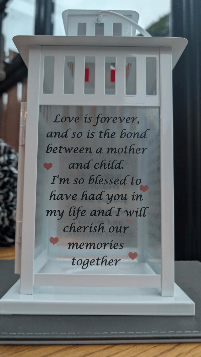 Mother's Day Memorial Lantern 
