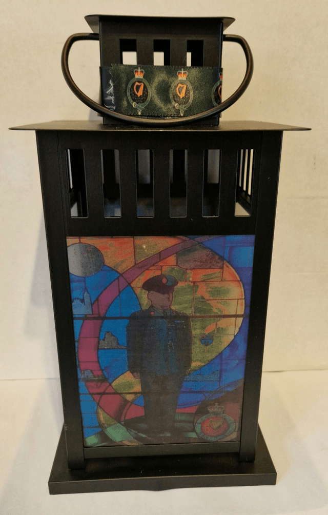 RUC mermorial window Lantern