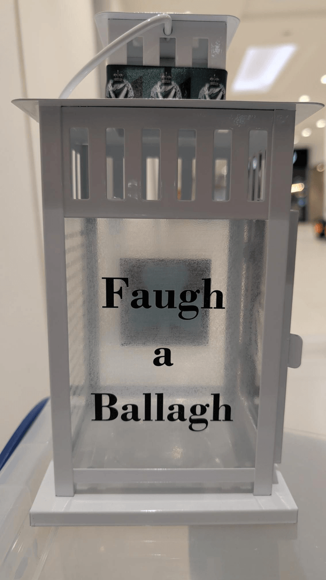Royal Irish Reigment lantern
