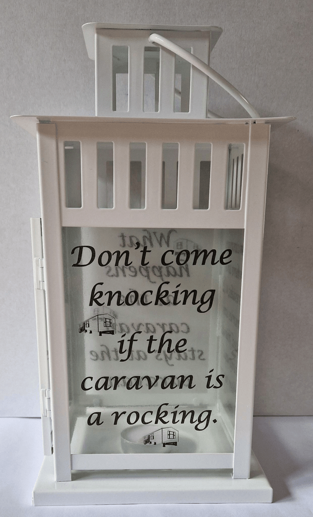 Caravan Themed Lantern