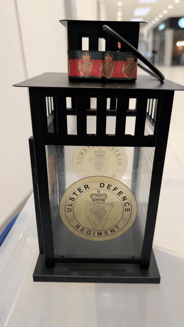 Ulster Defence Regiment Lantern