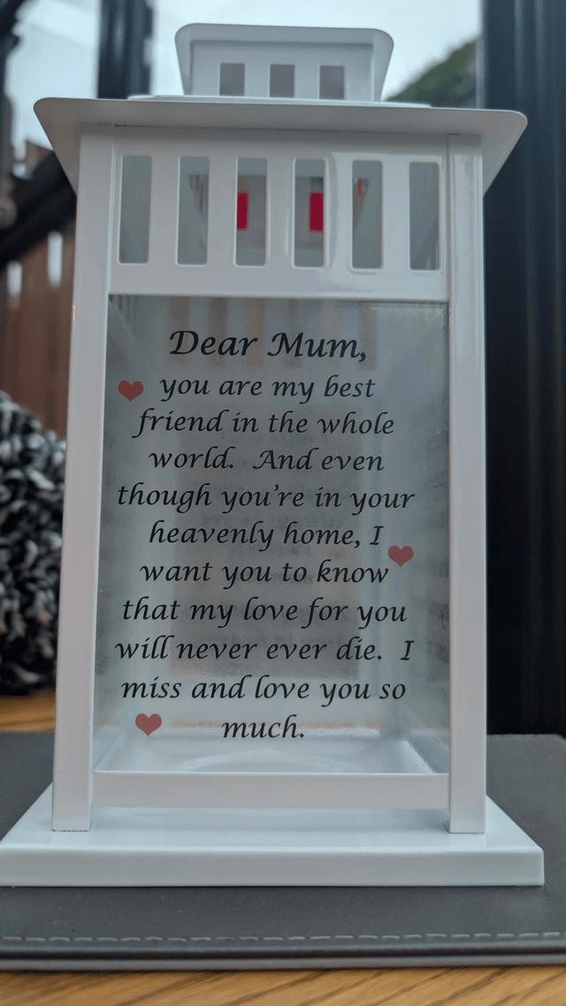 Mother's Day Memorial Lantern 