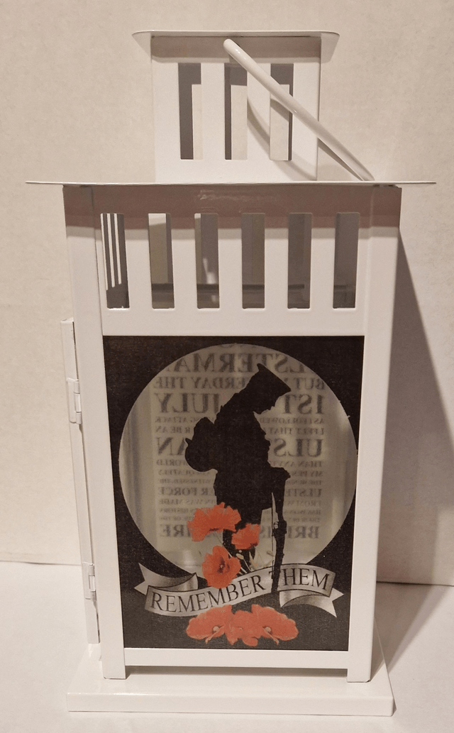 The 36th Ulster Division Lantern