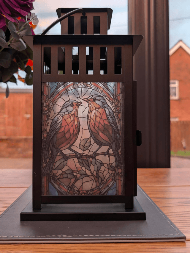 Robin Stained glass effect