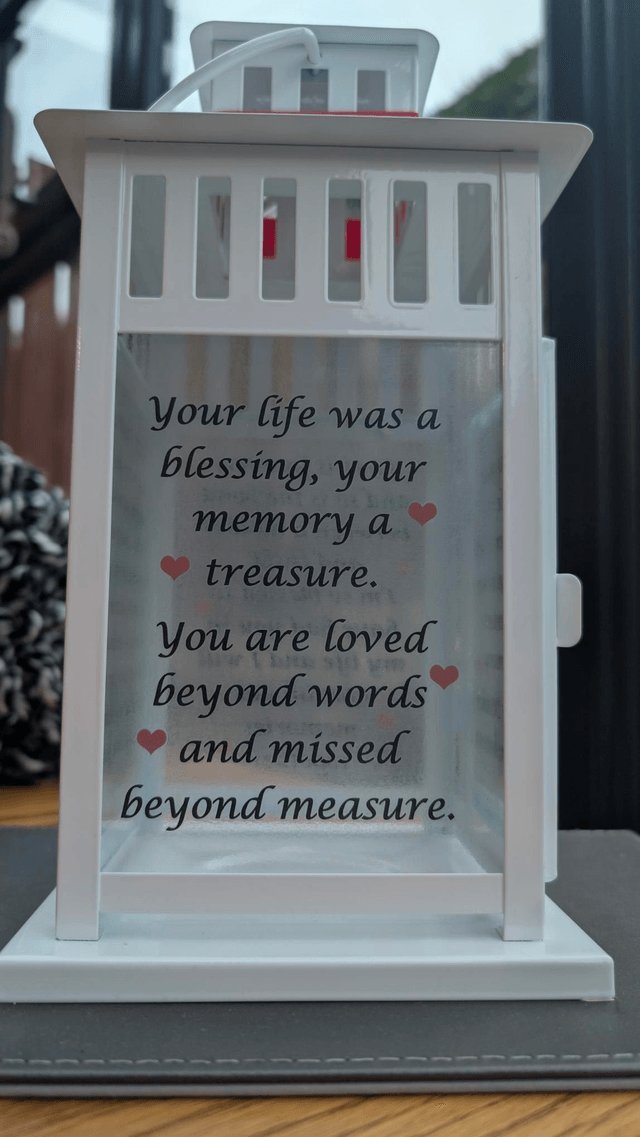Mother's Day Memorial Lantern 