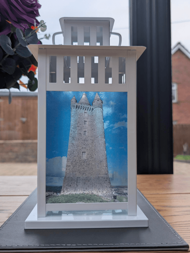 Scrabo Tower Lantern in Colour
