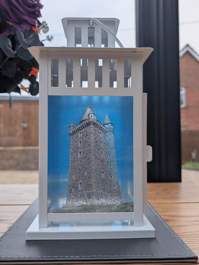 Scrabo Tower Lantern in Colour