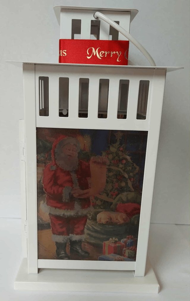 Christmas Santa Lantern
