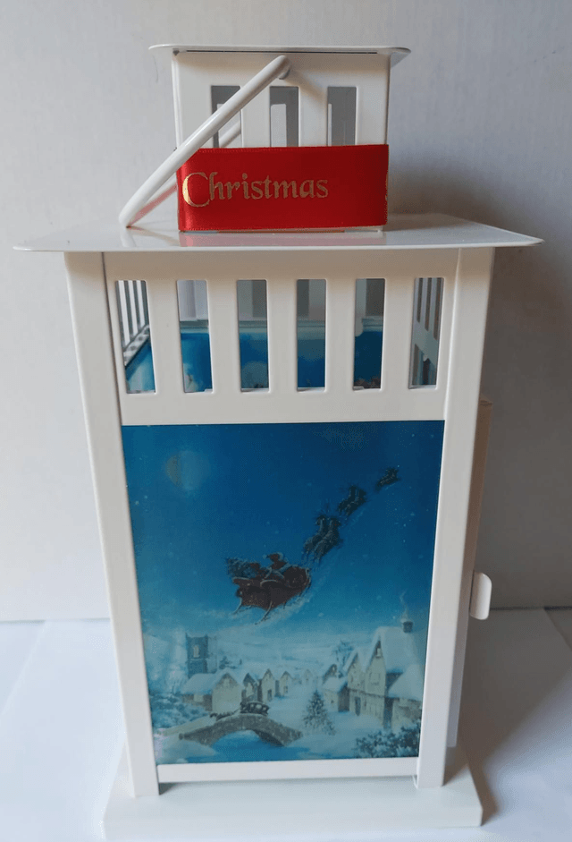 Christmas Reindeer Themed Lantern