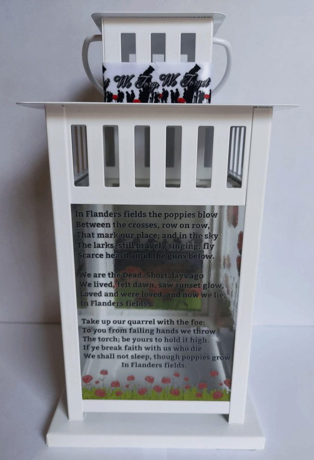 Poppy Field Lantern