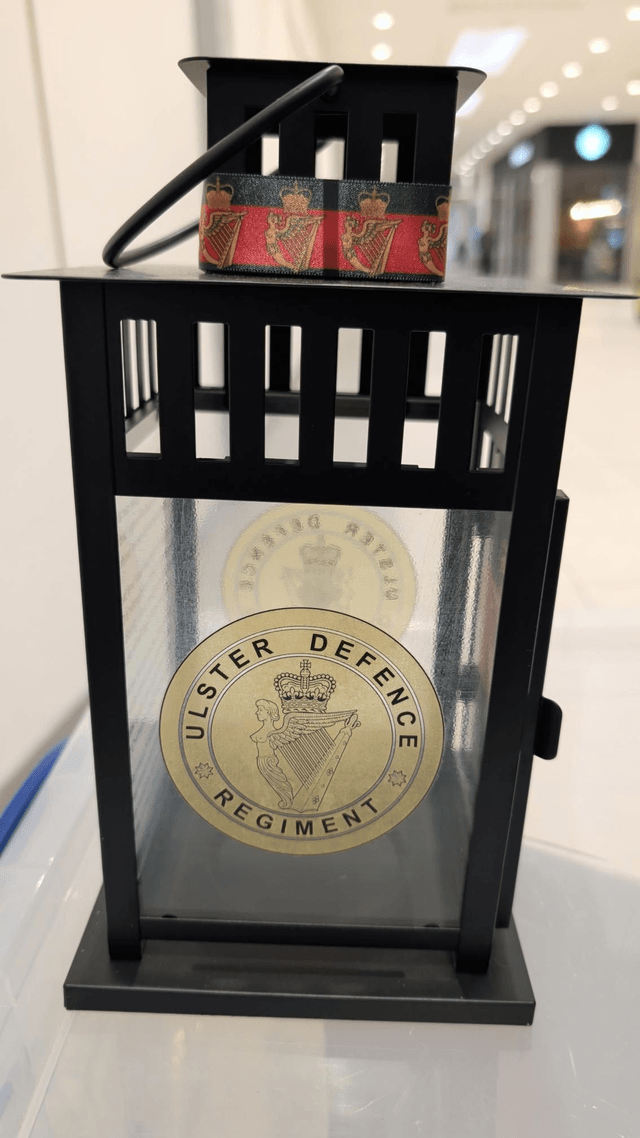 Ulster Defence Regiment Lantern