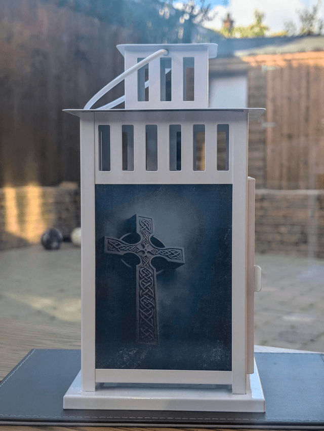 Celtic Cross Lantern