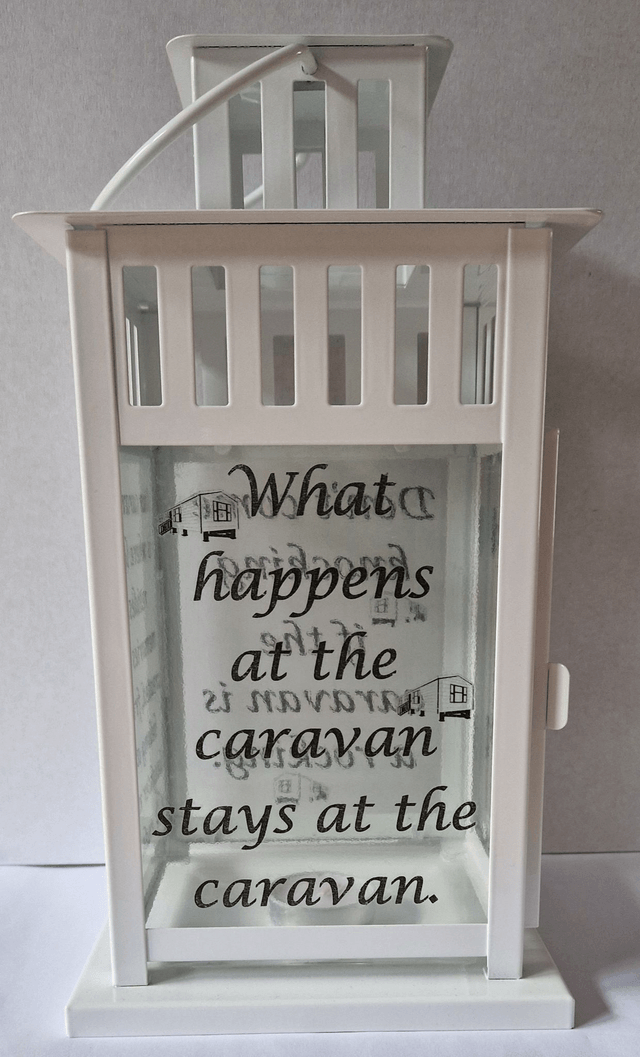 Caravan Themed Lantern