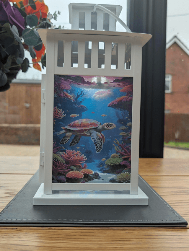 Aquarium Style Lantern