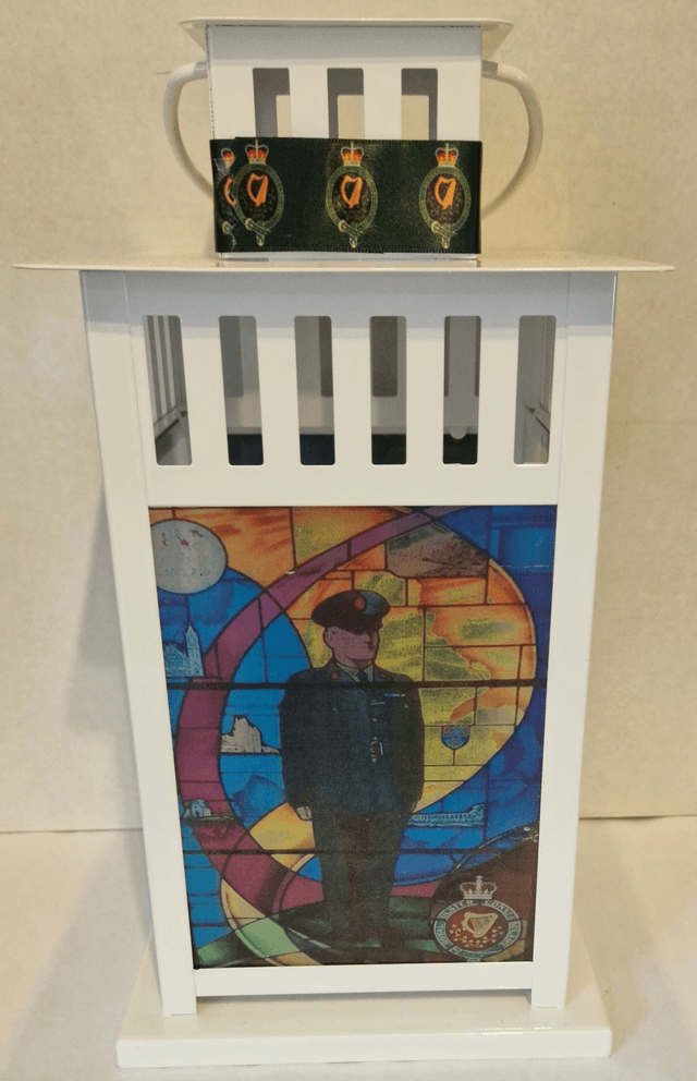 RUC mermorial window Lantern