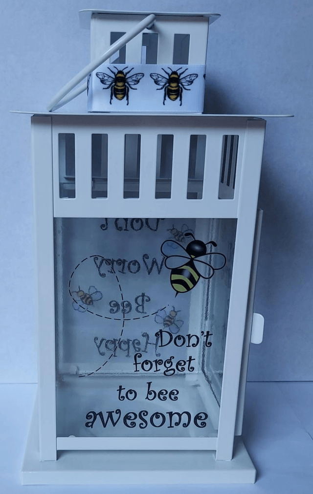 Bee Themed Lantern