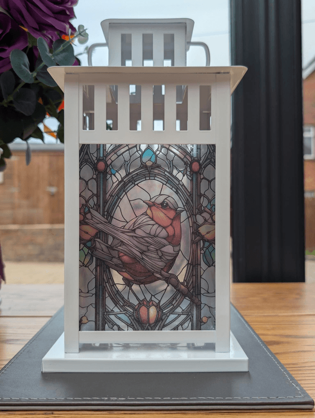 Robin Stained glass effect