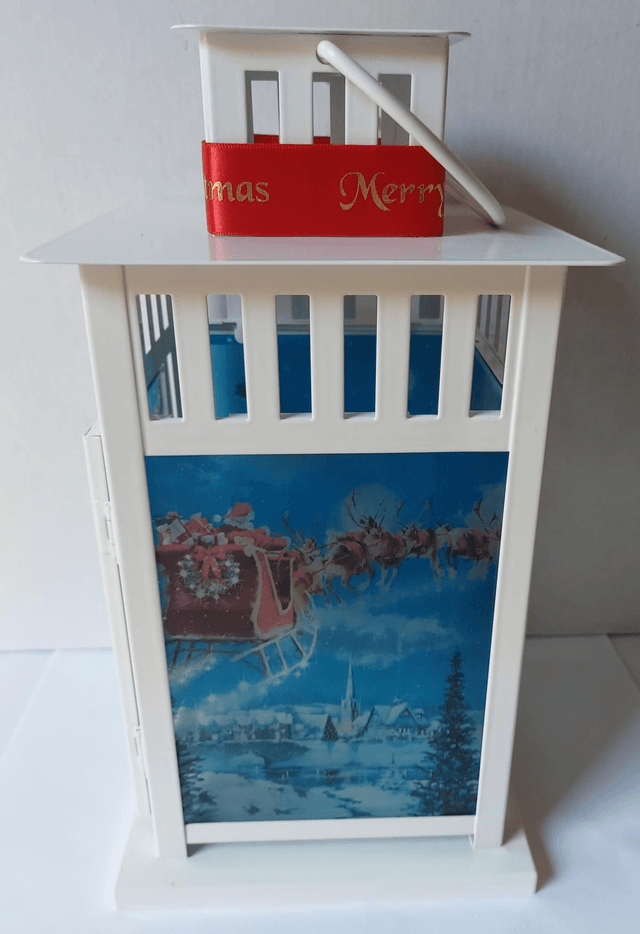 Christmas Reindeer Themed Lantern