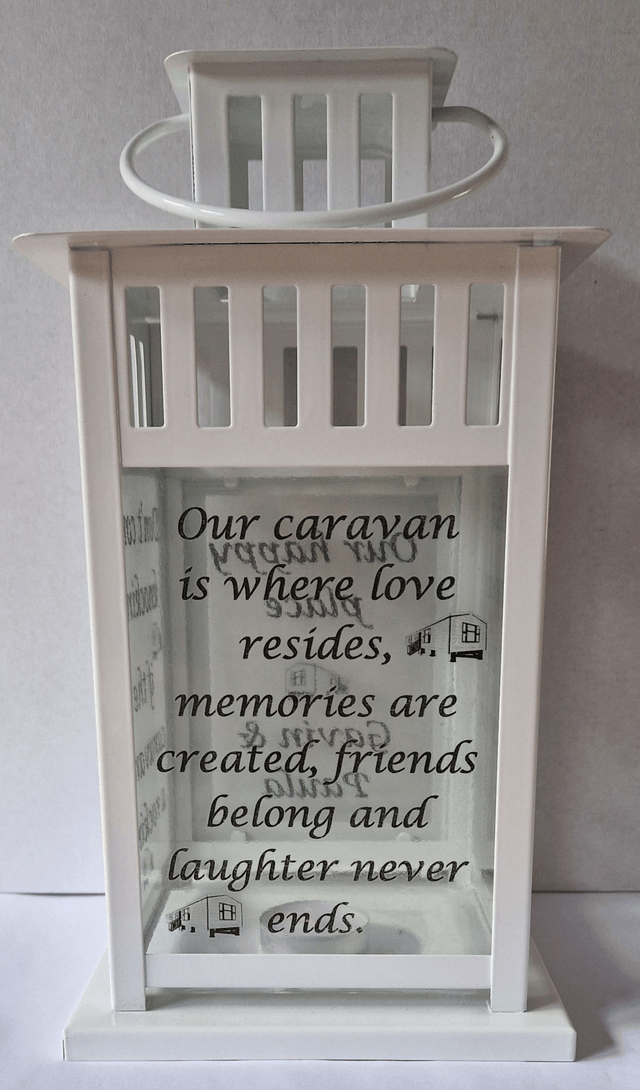 Caravan Themed Lantern