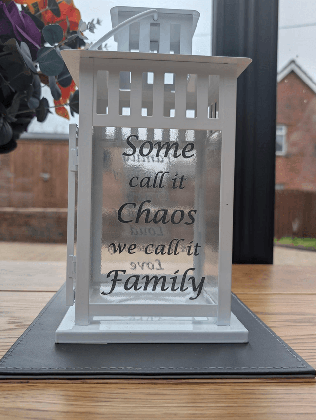 Family Chaos Lantern