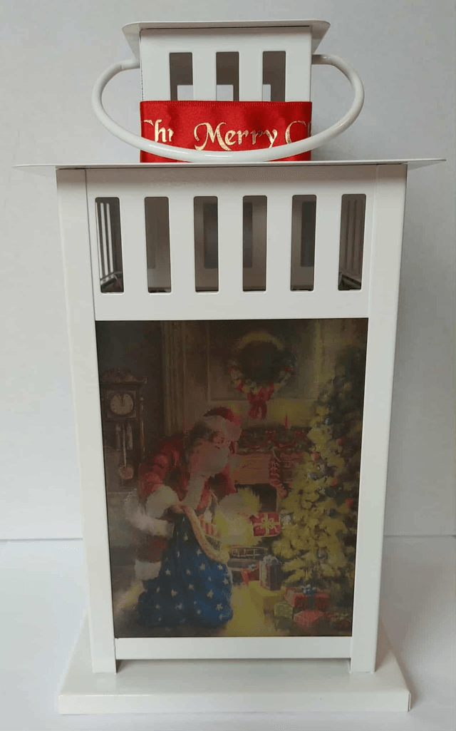 Christmas Santa Lantern