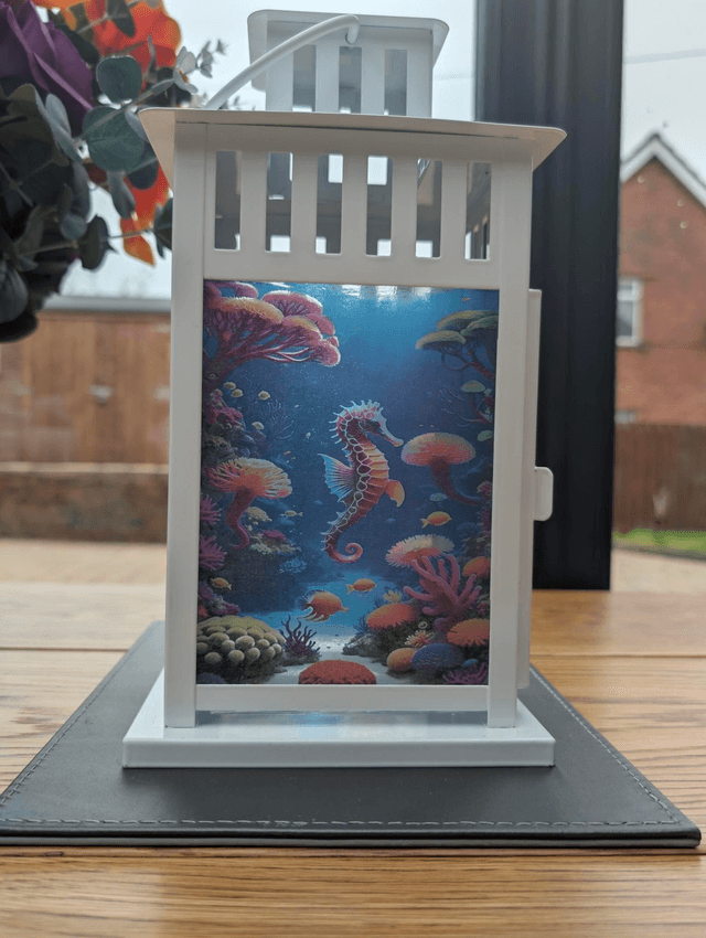 Aquarium Style Lantern