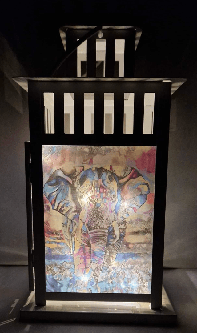 Elephant Themed Lantern