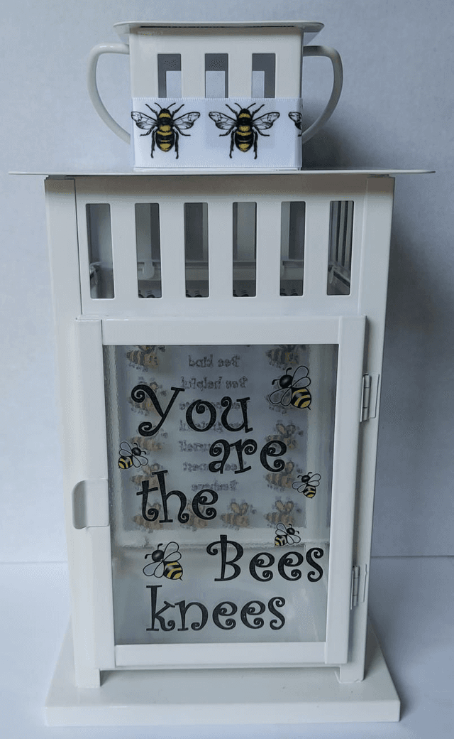 Bee Themed Lantern