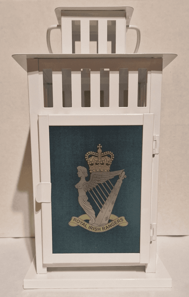 Royal Irish Rangers Inniskilling lantern