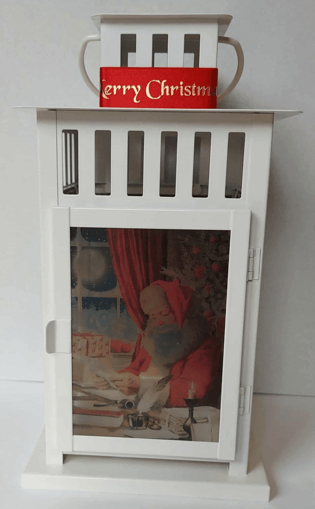 Christmas Santa Lantern